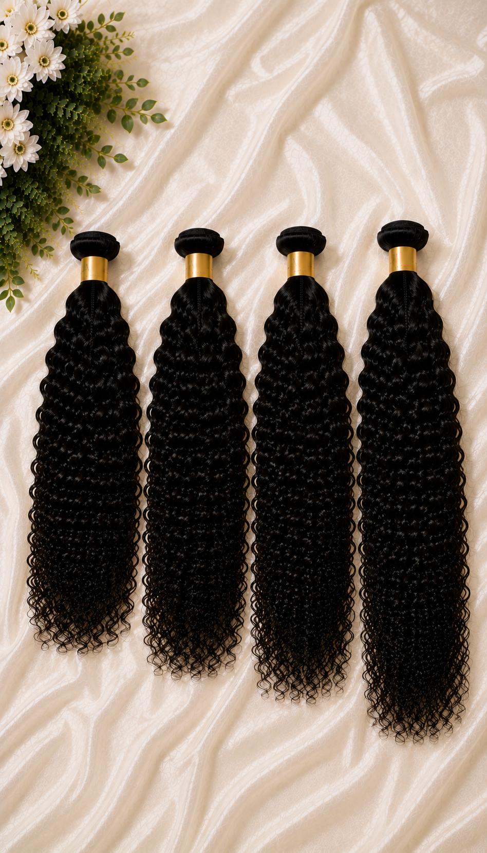 Burmese Curly Extensions | 100% Premium Human Hair