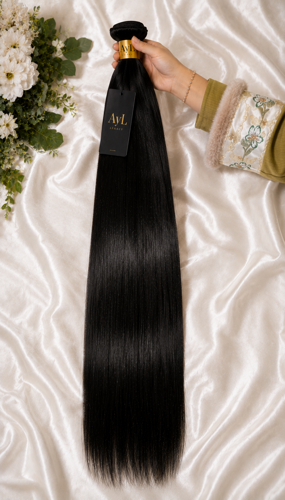 Luxe Straight Extensions | 100% Virgin Human Hair