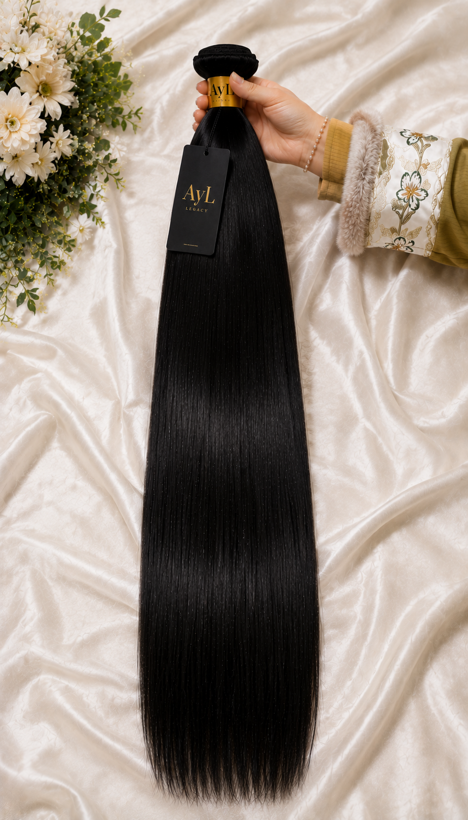 Luxe Straight Extensions | 100% Virgin Human Hair