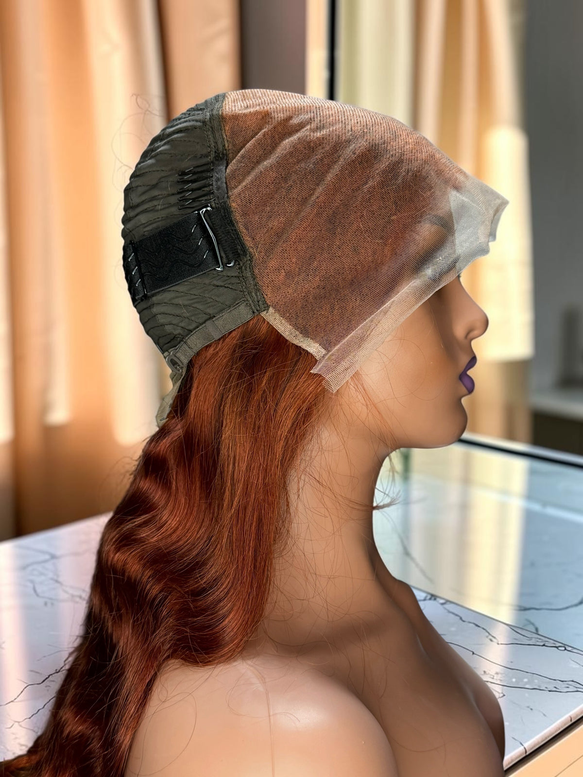 The Legacy Body Wave™ – #350 Ginger Lace Front Wig | 100% Human Hair | 210% Density