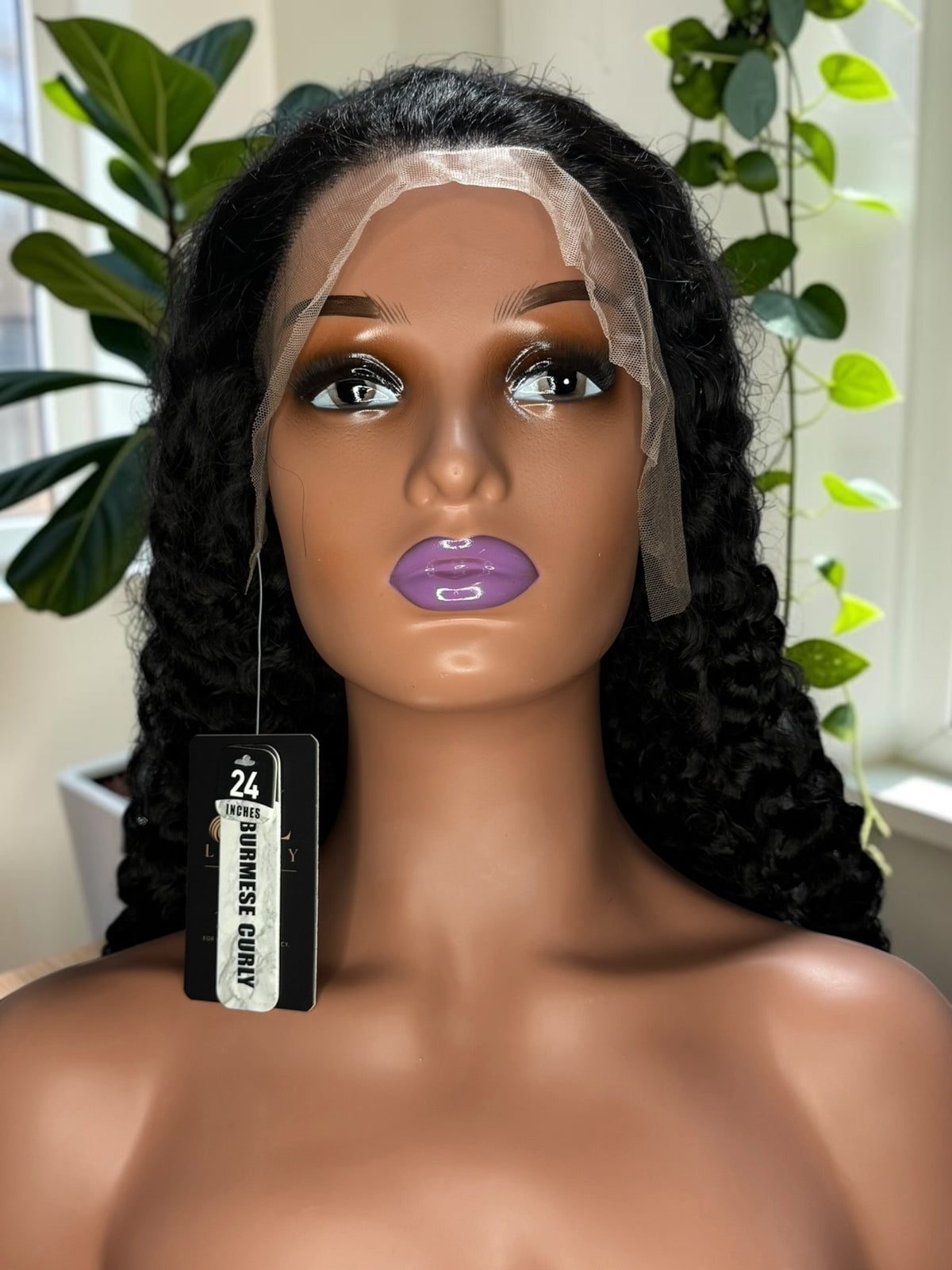 The Legacy Burmese Curly™ – Lace Front Wig | 100% Human Hair | 210% Density