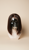Mink straight bob wig